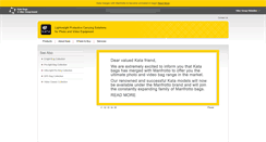 Desktop Screenshot of kata-bags.com
