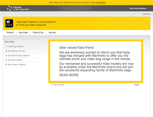 Tablet Screenshot of kata-bags.com